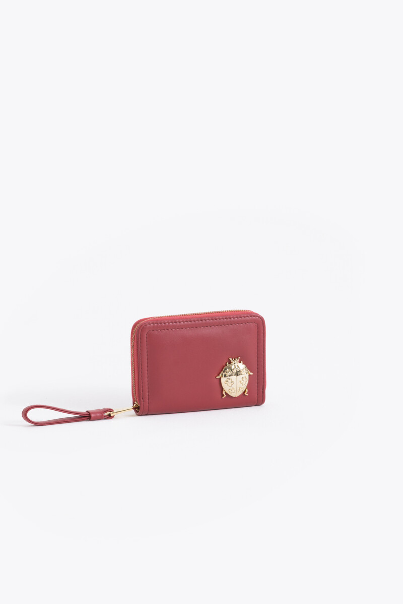 BILLETERA LADY BUG SMALL Rojo