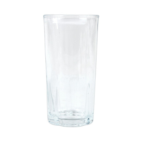 Set de 6 vasos de vidrio base flor 330ml Set de 6 vasos de vidrio base flor 330ml