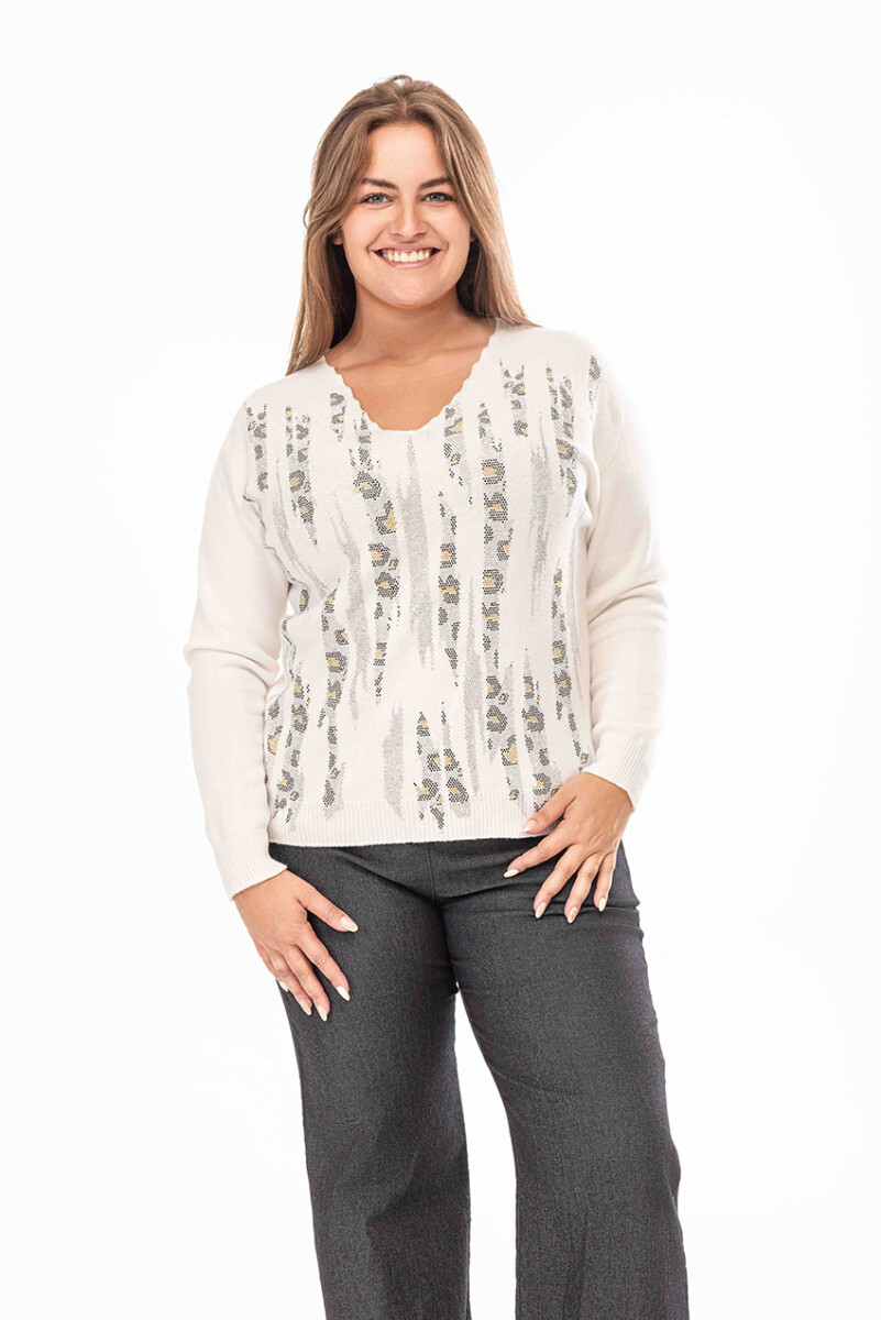 Sweater Roma - Blanco 