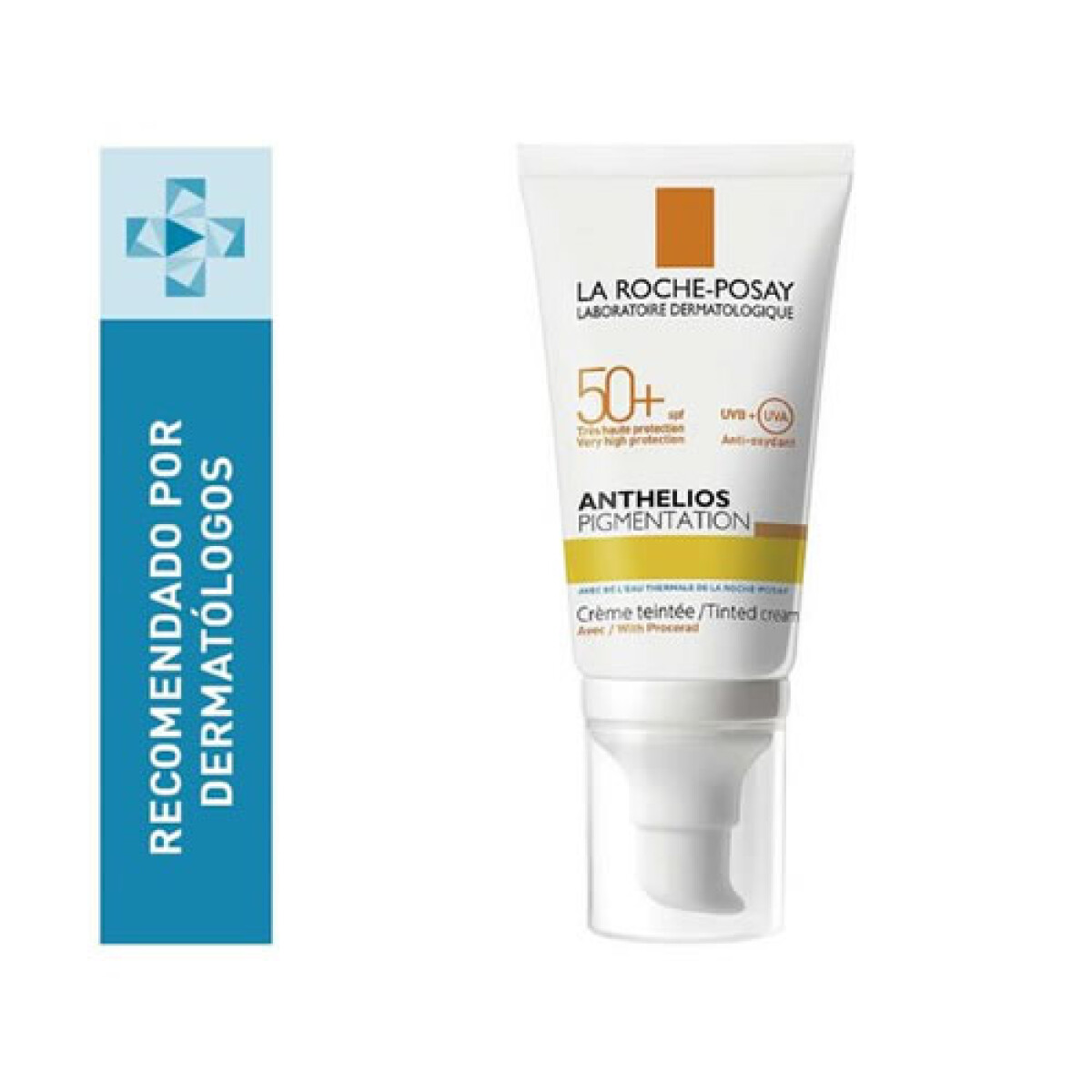 Protector Solar Anthelios Anti Pigmentación con Color SPF 50 – Protección y Unificación de Piel 