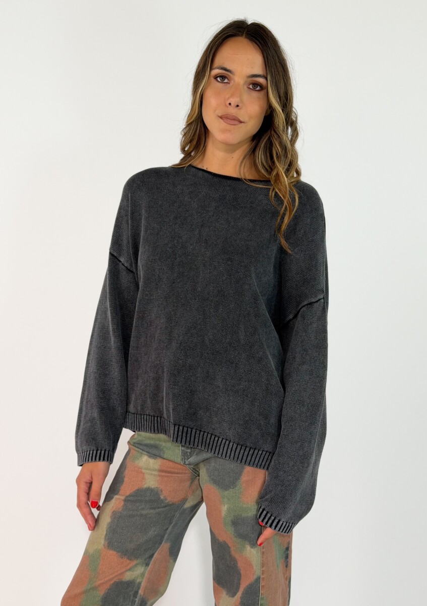 SWEATER AURA - NEGRO 