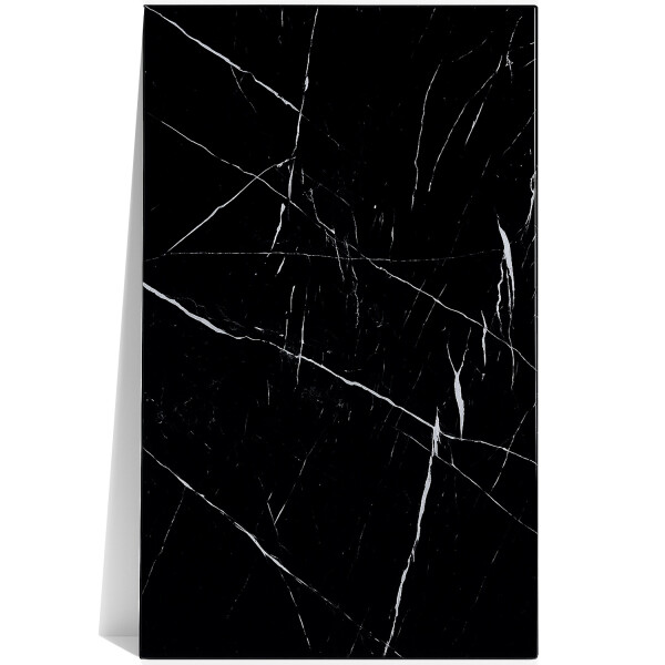 Revestimiento De Pared Flexible PLACA PVC MARMOL 244X120 DISEÑO NEGRO