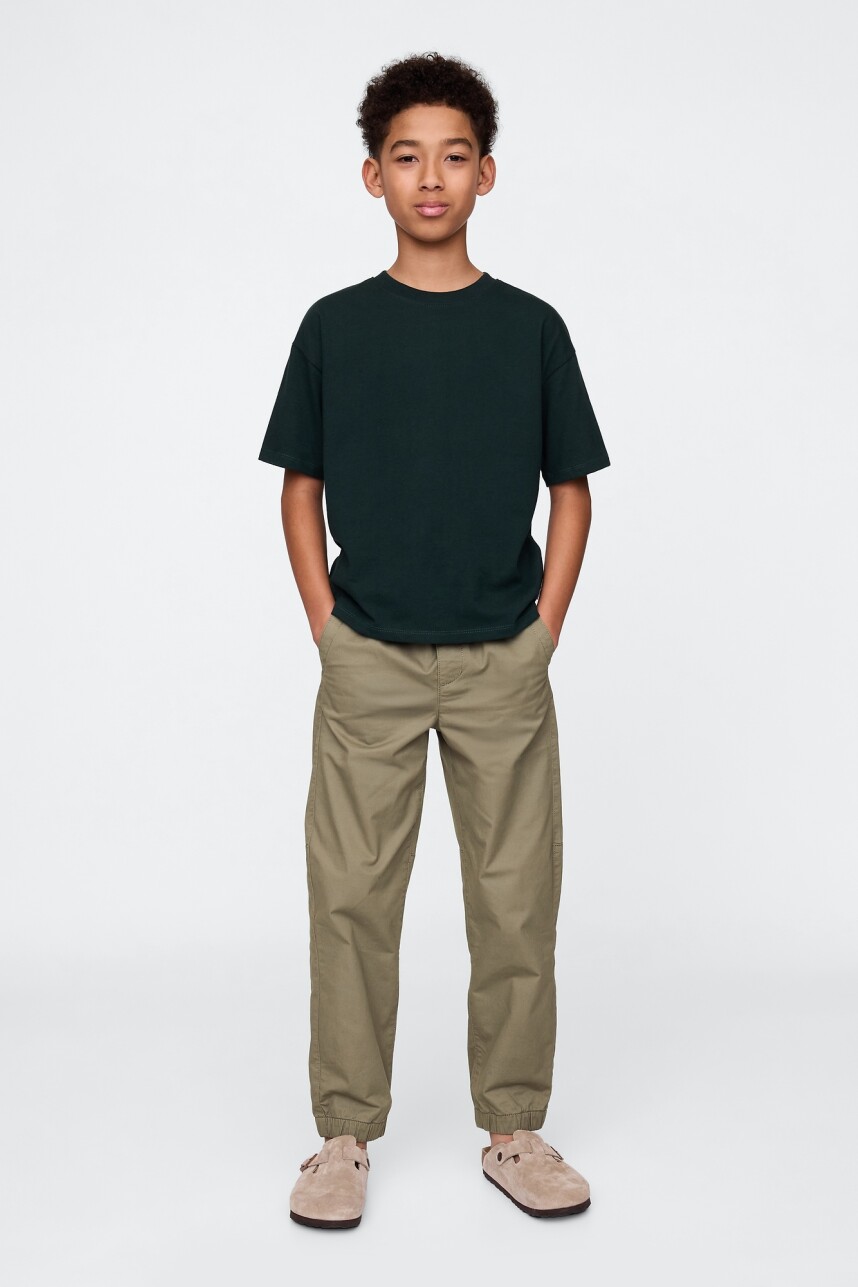 Jogger Relaxed Niño Mesculen Green