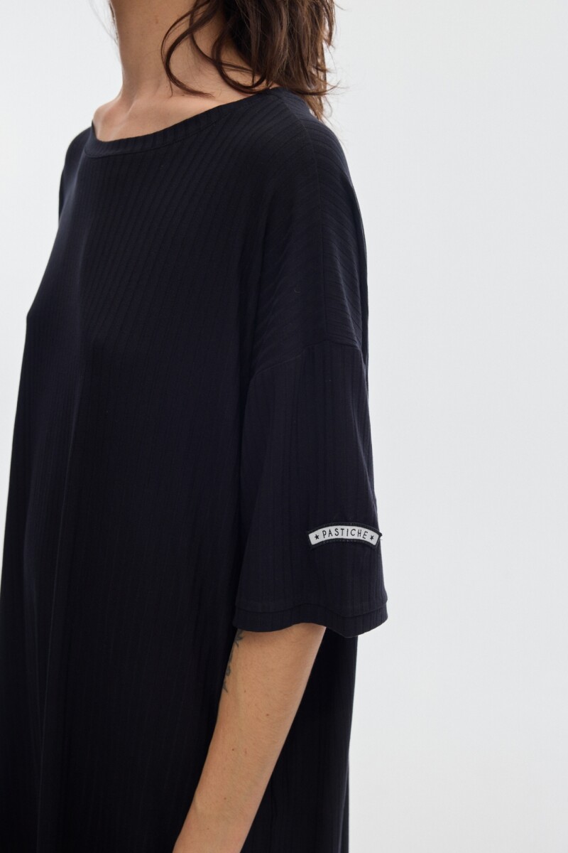 Vestido Pad Solid Black
