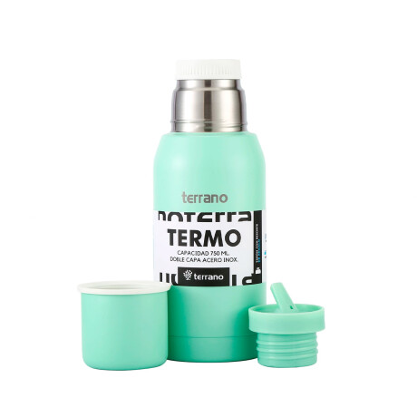 Termo Terrano 750ML Premium VERDE-AGUA