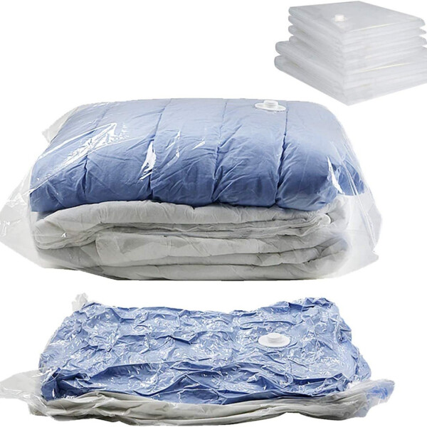 Bolsa De Vacío Para Guardar Ropa Y Reducir Espacios 60x80 Bolsa De Vacío Para Guardar Ropa Y Reducir Espacios 60x80