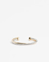 Brazaletes Metal Pulsera Rígida Metal Biplating. - Dorado