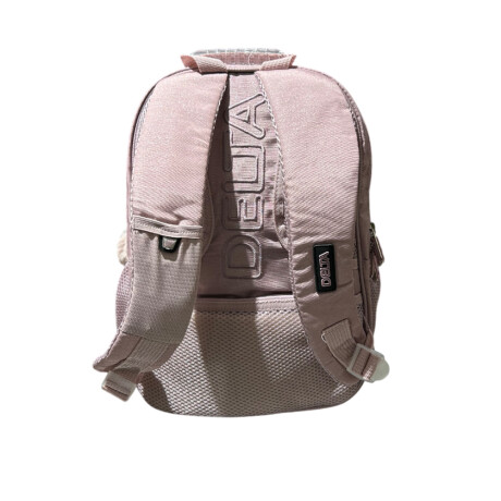 Mochila escolar espalda 17" con útiles Rosa