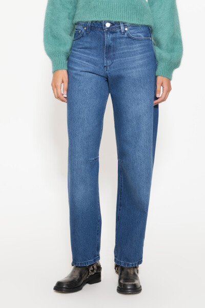 JEANS AMY MID BLUE Azul