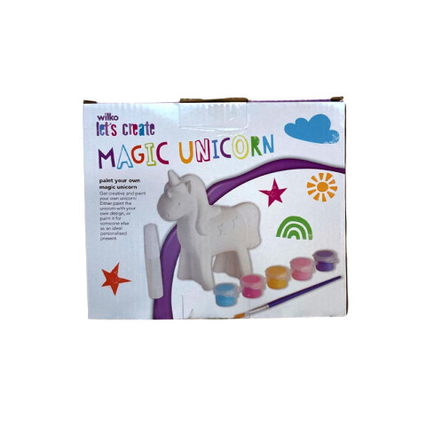 Kit artístico poni de cerámica para pintar Kit Artístico Poni De Cerámica Para Pintar