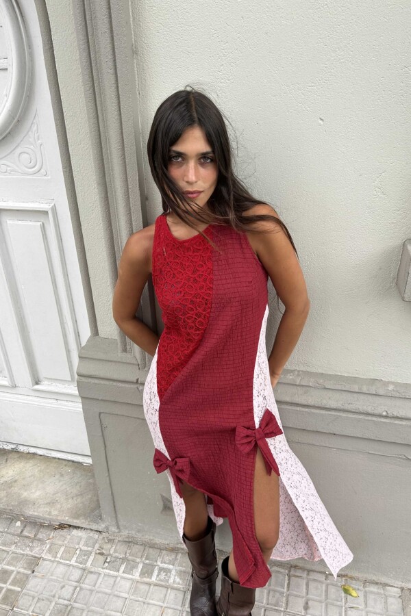 Vestido Moños Rouge