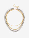Collares Cortos Metal Collares Cortos, Metal Balls - Combinacion Bicolor