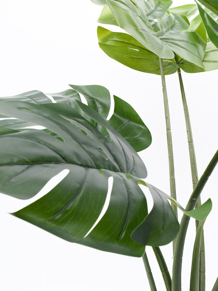 PLANTA ARTIFICIAL MONSTERA VERDE