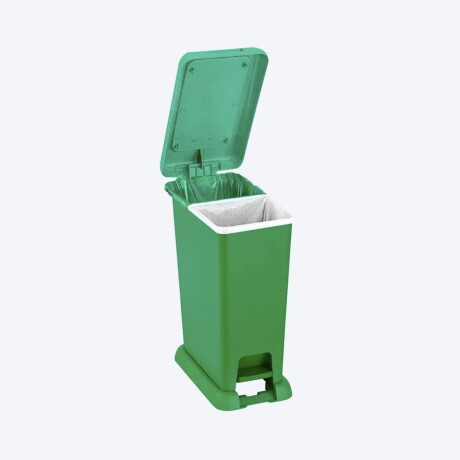 Papelera Basurero Con Pedal Rimax - 35 litros Verde