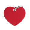 Chapita ID - Corazón Rojo XL Chapita ID - Corazón Rojo XL