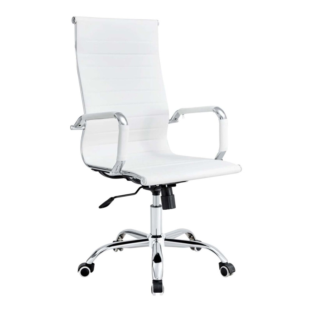 ASIENTO DE OFICINA PU BLANCO D-101/HY-529