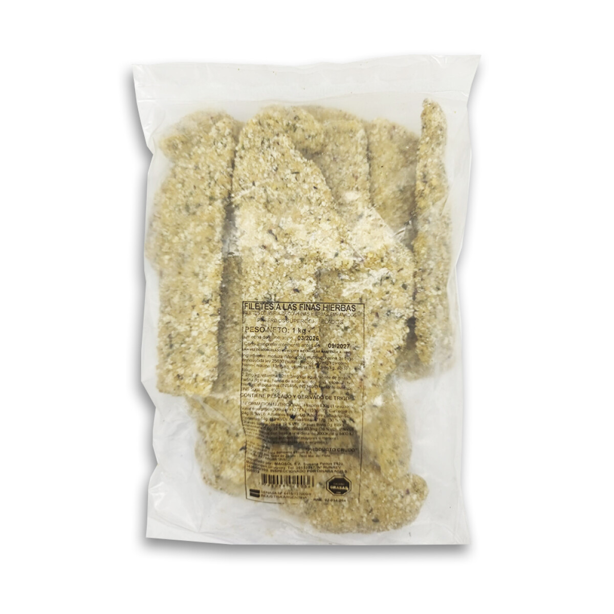 Milanesa Merluza Finas Hierbas Solimero 