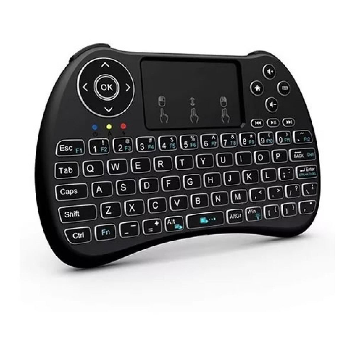 Mini teclado inalambrico par TV Smart con mouse y cursores 
