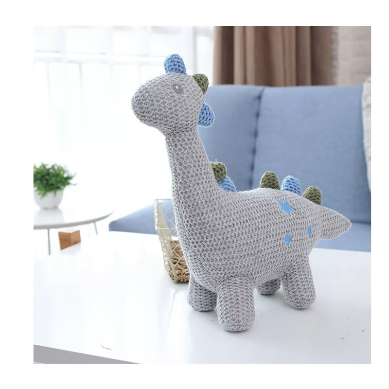 Peluche Tejido Dinosaurio Bebé Peluche Tejido Dinosaurio Bebé