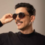 Lentes De Sol Alok Redondo - Unisex Fume/Negro