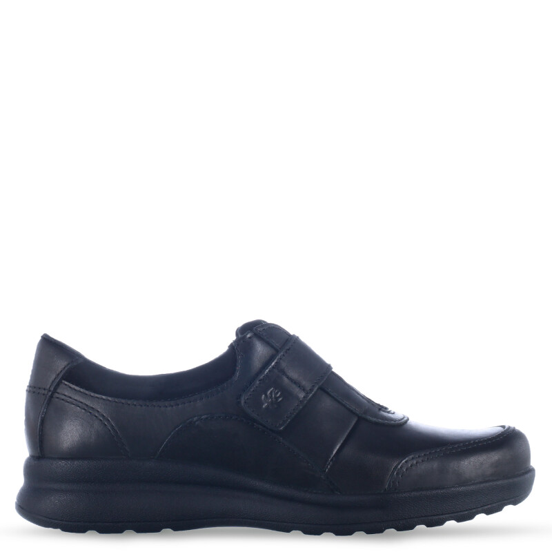 Zapato de Mujer Lombardino Casual Mery Negro (Nobuk)
