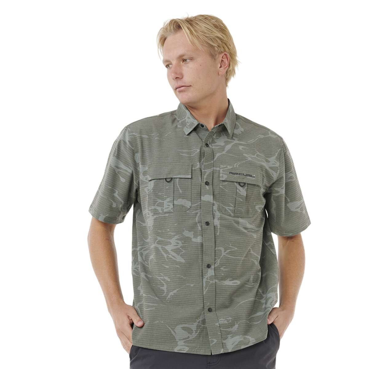 Camisa Rip Curl Search Aerotech 4Way - Verde 