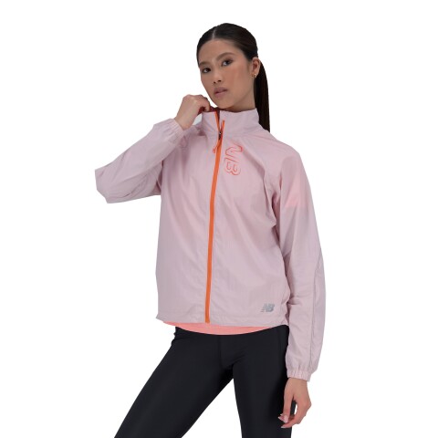 Campera New Balance de dama - IMPACT RUN - WJ21265SOI PINK