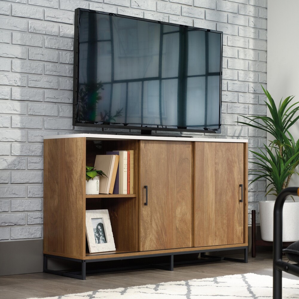 Rack para tv 50 Pulgadas Puertas Corredizas Sauder Rack para tv 50 Pulgadas Puertas Corredizas Sauder