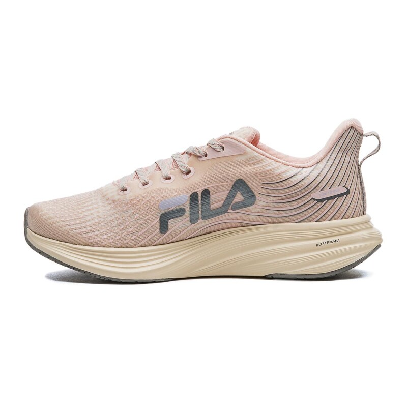 Championes Running Mujer Fila Racer Curve 2 Rosa Claro-gris