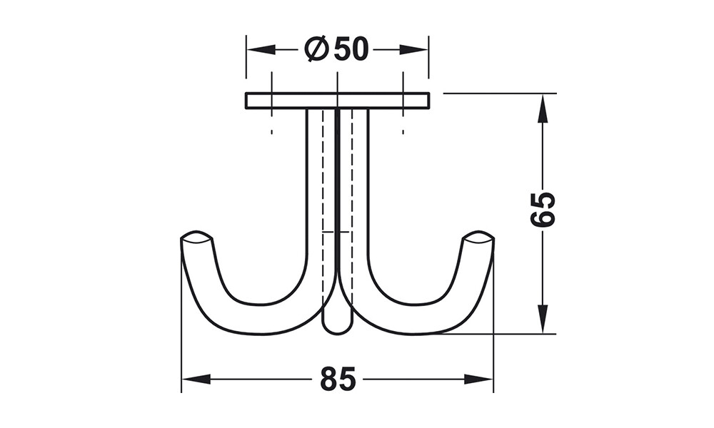 Percha para carteras y pañuelos de techo Percha Para Carteras Y Pañuelos De Techo