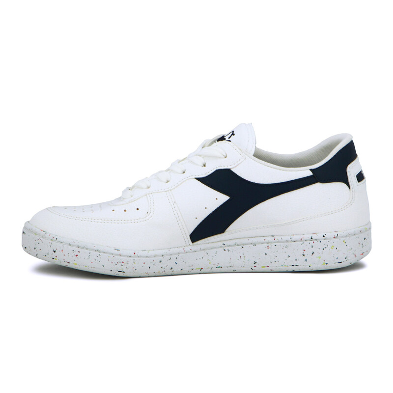 Diadora Heritage Calzado Deportivo MI Basket Low 2030 Blanco-Azul