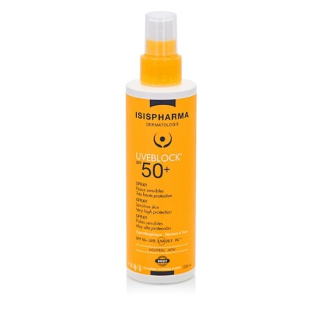 PROTECTOR SOLAR CORPORAL ISISPHARMA UVEBLOCK EN SPRAY SPF 50+ 200 ML PROTECTOR SOLAR CORPORAL ISISPHARMA UVEBLOCK EN SPRAY SPF 50+ 200 ML