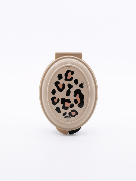 JABONERA ANIMAL PRINT BEIGE