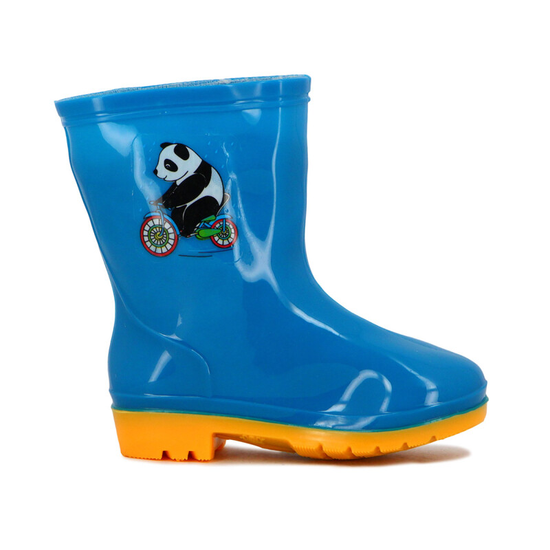 Macri Bota Lluvia Niño/a Panda Azul