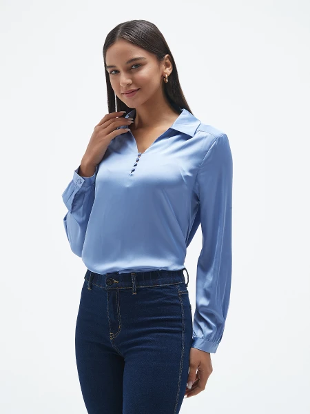 BLUSA SACRA CELESTE