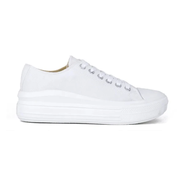 PLATAFORMA HIGH SCHOOL - AMERICAN SPORT BLANCO