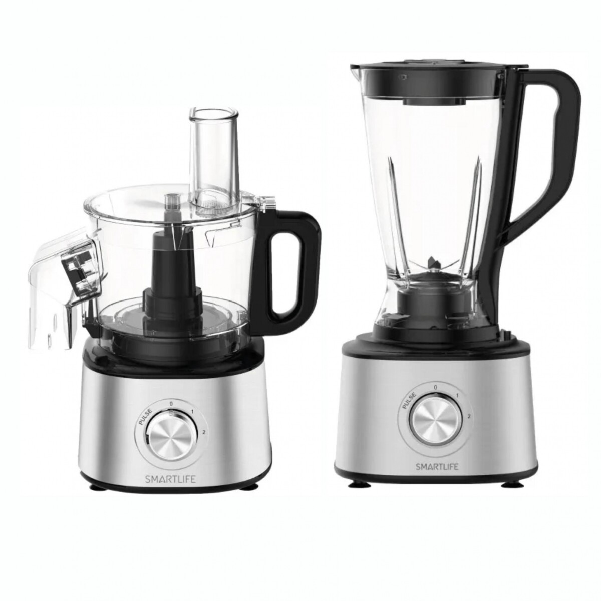 Multiprocesadora SMARTLIFE SL-FP9089BL Dos Velocidades Con Jarra Licuadora 
