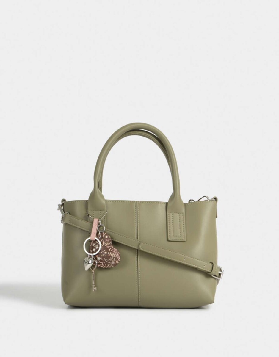 Cartera City Con Charm - Verde Medio 