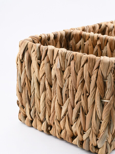 CESTA ORGANIZADORA CON REPARTICIONES BEIGE