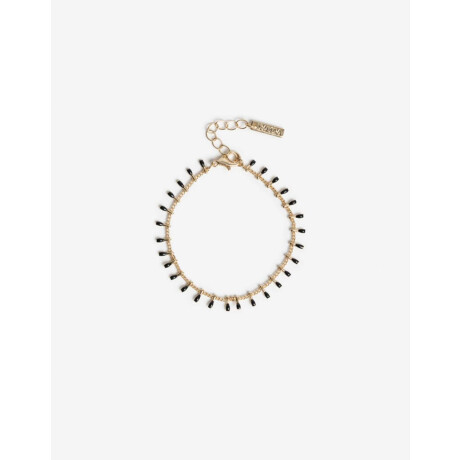 Pulseras Flexibles Metal Dorado