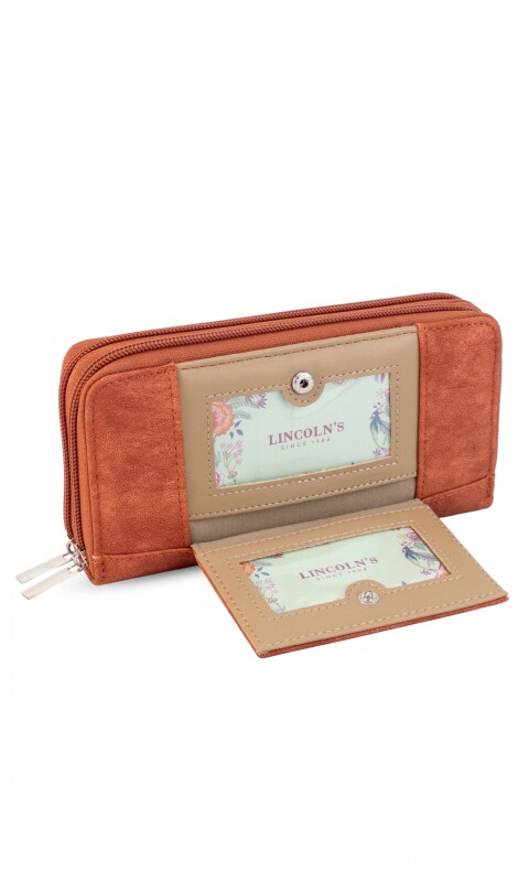 BILLETERA HIBISCO LADRILLO