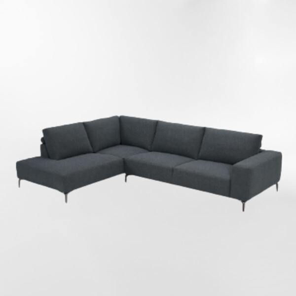 Sofá con Chaise OPTIMUS GRIS - IZQUIERDO