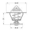 TERMOSTATO 87º GOL G1 / G2 / G3 / G4 1.6N, 1.8N Termostato 87º Gol G1 / G2 / G3 / G4 1.6n, 1.8n