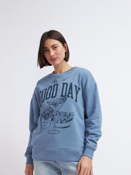 BUZO ROCÍO AZUL