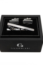 Gemelos con Sujetacorbata PLATA