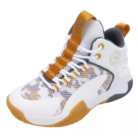 Calzado Deportivo De Basketball P/niño Unisex Naranja