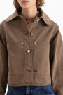 CHAQUETA WOOD Marron