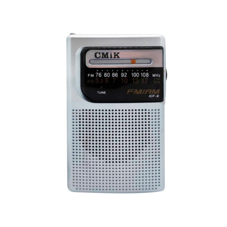 Radio Portable Cmik Am Fm Gris Radio Portable Cmik Am Fm Gris