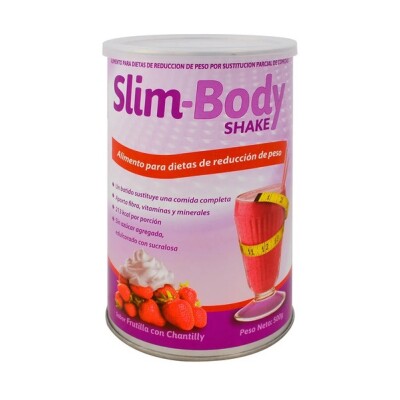 Slim Body Shake Frutilla 500 Grs. Slim Body Shake Frutilla 500 Grs.
