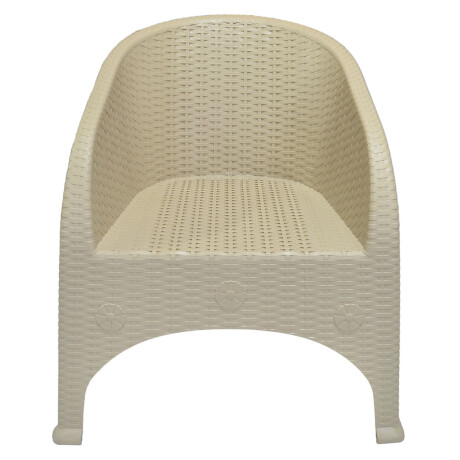 Sillón Olivia ratán BEIGE